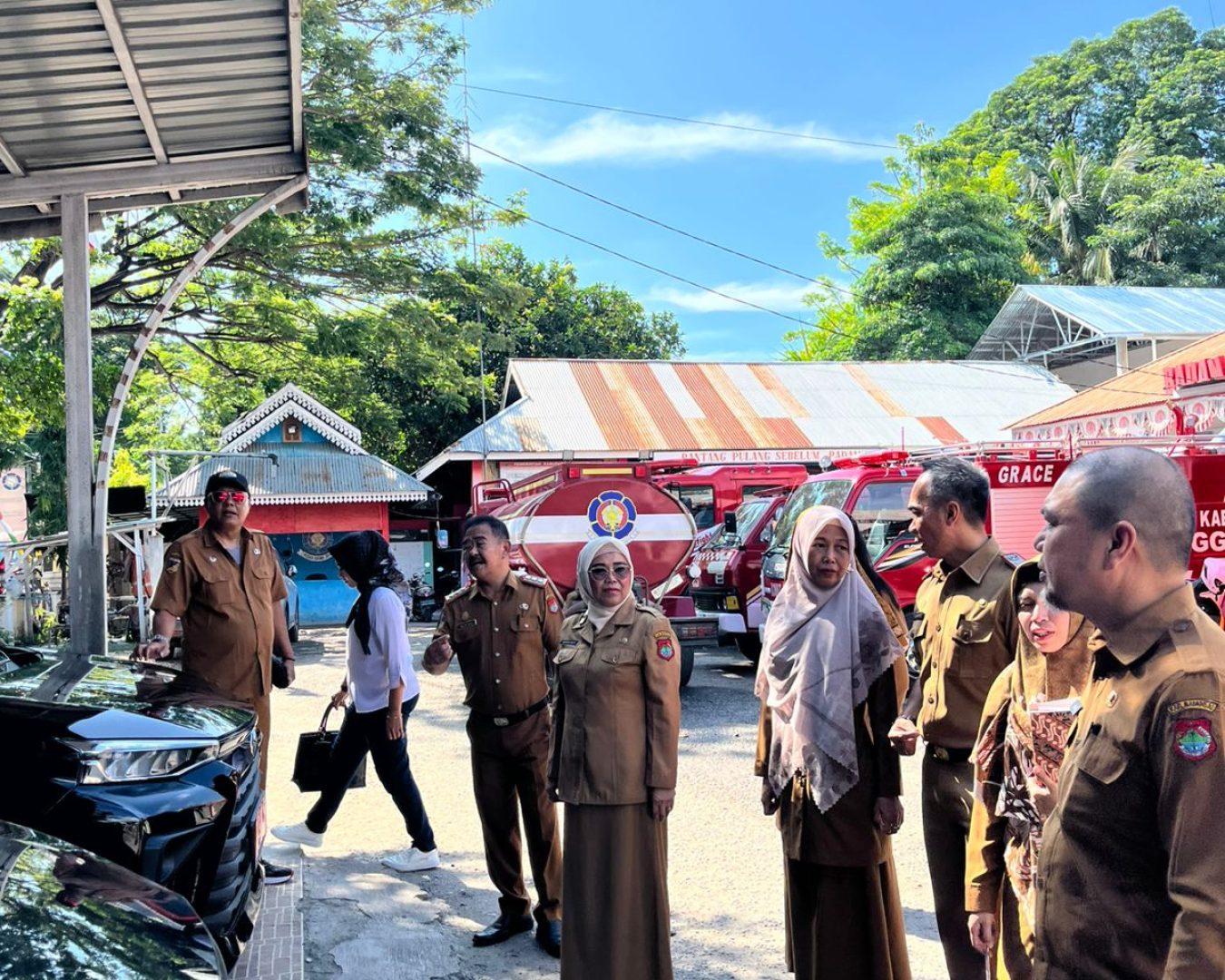 Kadis Perkimtan Banggai Gelar Apel Perdana dan Pemeriksaan Kendaraan Dinas Awal Tahun 2025