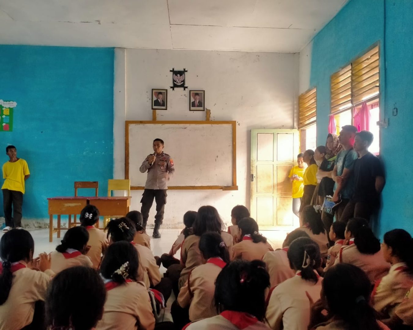 Polsek Pagimana Intensifkan Patroli, Jamin Keamanan Perayaan Imlek di Klenteng Kwan Kong