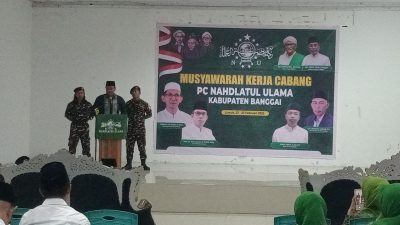 Bupati Banggai Buka Muskercab PCNU: Perkuat Peran NU di Kabupaten Banggai