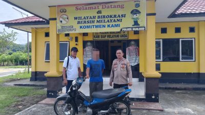 Polisi Tangkap Pelaku Curanmor di Bualemo dalam Waktu Kurang dari Satu Jam