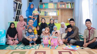 Kapolres Banggai Salurkan Bantuan ke Panti Asuhan dalam Program Jumat Berkah