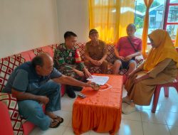 Babinsa Mediasi Konflik Ternak Sapi yang Merusak Kebun Warga di Pagimana