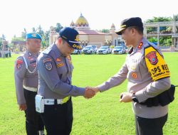 Kapolres Banggai Pimpin Apel Operasi Keselamatan Tinombala 2025