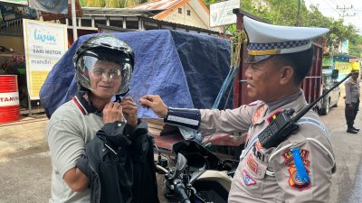 Polres Banggai Tegur 246 Pelanggar dalam Operasi Keselamatan Tinombala 2025