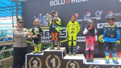 Polisi Sukses Amankan Super Grass Track BRT Series 2025 di Batui, Banggai