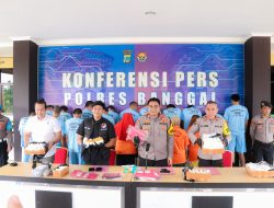 Polres Banggai Tangkap 20 Tersangka Narkotika dalam Waktu Kurang dari 2 Bulan