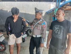 Hari Kesembilan Operasi Keselamatan, Polisi Edukasi Sopir Rental di Luwuk