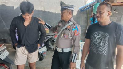 Hari Kesembilan Operasi Keselamatan, Polisi Edukasi Sopir Rental di Luwuk