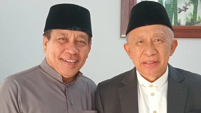 Kaban BPKAD Banggai Bersilaturahmi ke Rumah Jabatan Wakil Bupati Usai Sholat Idul Fitri 1446 H