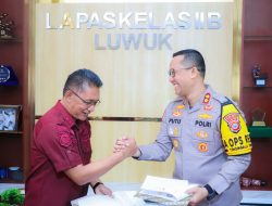 Polres Banggai dan Lapas Luwuk Tandatangani PKS untuk Perkuat Keamanan