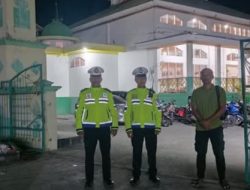 Polres Banggai Kerahkan 98 Personil untuk Amankan Tarawih Malam Pertama di 22 Masjid