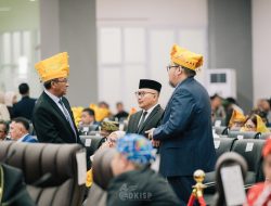 Bupati Banggai Amirudin Hadiri Rapat Paripurna Serah Terima Jabatan Gubernur Sulawesi Tengah