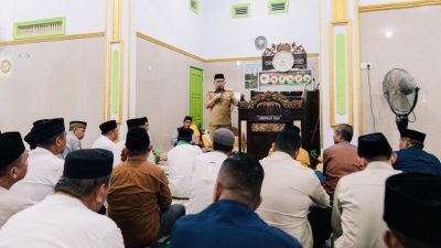 Bupati Banggai Gelar Safari Ramadhan di Kecamatan Bunta, Siapkan Pasar Murah untuk Warga