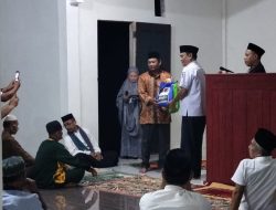 Sekda Banggai Ramli Tongko Pimpin Tim 3 Safari Ramadhan di Mantoh, Perkuat Silaturahmi dan Toleransi