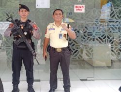 Samapta Polres Banggai Beri Rasa Aman Warga Saat Bertransaksi di Bulan Ramadhan