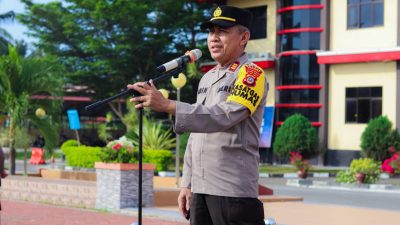 Jelang PSU Pilkada 2024, Polres Banggai Imbau Stop HPUS