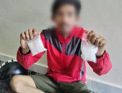 Polisi Amankan Dua Paket Sabu Seberat 101,35 Gram Dari Warga Besusu Timur