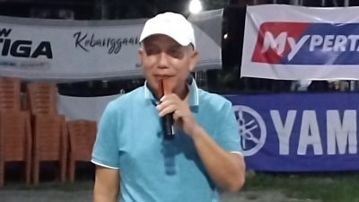Bupati Banggai di Wakili Kadispora Yori Ntoi Resmi Buka Turnamen Bola Voli Ramadhan Cup 2025