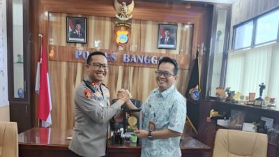 Kapolres Banggai Terima Apresiasi Pelaporan SPT Lebih Awal
