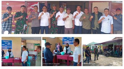 Ketua DPRD Banggai Monitoring PSU di Simpang Raya : Warga Antusias, Situasi Kondusif