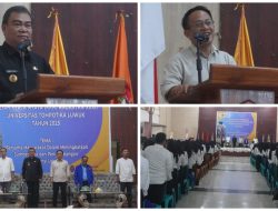 Sekda Banggai Buka Pembekalan KKN-PPM Angkatan XXXII Untika Luwuk di Graha Pemda
