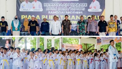 Kejuaraan Karate Antar Dojo 2025 di Dukungan Bupati Banggai Ajang Pembinaan Atlet Berprestasi