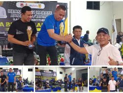 Bupati Banggai, Diwakili Kadispora Yori Ntoi, Resmi Tutup Kejuaraan Karate 2025 : Juara Terus Berlatih, yang Belum Berhasil Jangan Berkecil Hati