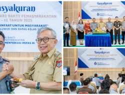 Wabup Banggai H. Furqanuddin Hadiri Tasyakuran Hari Bakti Pemasyarakatan ke-61 di Luwuk