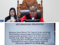Terungkap di Sidang MK: Danramil Toili Diduga Dukung Paslon 03, Bukti Percakapan & Rekaman Jadi Sorotan