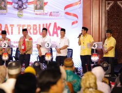 Nur Rahmatu Puji Paslon Erwin Sahid Di Debat  Publik PSU Pilkada Parigi Moutong