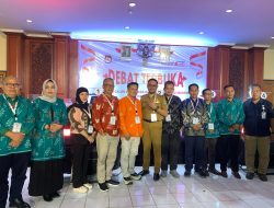 Sekda Zulfinasran Hadiri Debat Terbuka Paslon Bupati dan Wakil Bupati Parimo Pasca Putusan Konstitusi