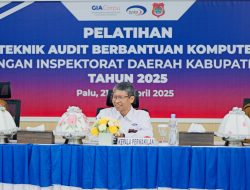Bupati Banggai Hadiri Pembukaan Pelatihan Audit Berbasis Komputer di BPKP Sulteng
