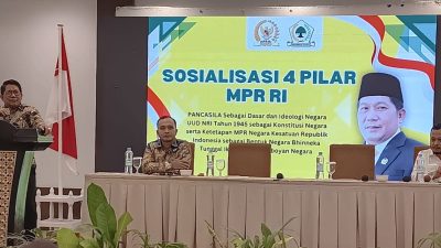 Beniyanto Tamoreka Teguhkan Empat Pilar Kebangsaan di Banggai Lewat Sosialisasi Anggota DPR- MPR RI