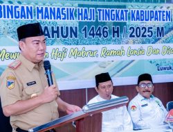 143 Calon Jamaah Haji Banggai Ikuti Manasik Tingkat Kabupaten, Bupati Sampaikan Pesan Melalui Sekda