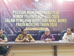 Sekda Zulfinasran Hadiri Sosialisasi Putusan MK Terkait Pelaksanaan PSU