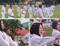 Kades Padungnyo Halima Ineng Ikuti Ujian Kenaikan Tingkat Inkanas, Siap Raih Sabuk Hitam