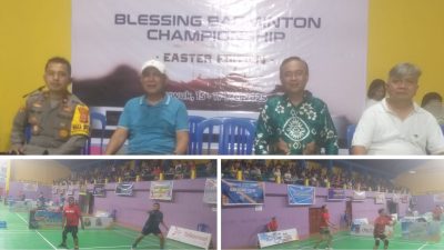 Bupati Dukung Penuh Kejuaraan Bulu Tangkis Gereja Se-Kabupaten Banggai :  Ajang Sportifitas dan Harmoni Umat
