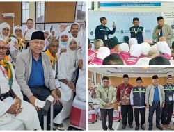 Wabup Banggai Furqanuddin Lepas Kloter Terakhir Jemaah Haji Sulteng ke Tanah Suci