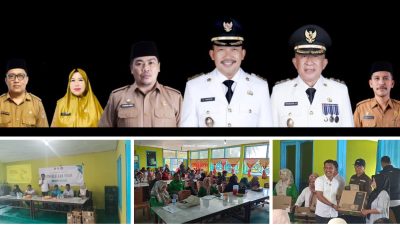 Visi Bupati Banggai Diwujudkan Dalam Peningkatan Sarana Pendidikan Disalurkan ke PKBM Toili Barat