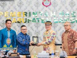 Bupati Banggai Sambut Bupati Tana Tidung Dan  Amirudin Siap Berbagi Pengalaman Kelola PI 10%