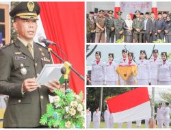 Pemerintah Banggai Gelar Upacara Hari Lahir Pancasila, Mayor Inf. Selumiel Ajak Revitalisasi Nilai Kebangsaan