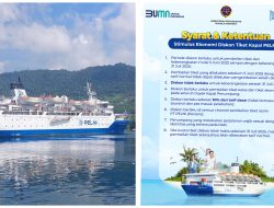 PELNI Permudah Masyarakat Menikmati Perjalanan Laut Diskon Tiket 50 Persen untuk Penumpang