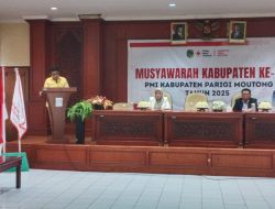 Muskab Ke-V PMI Parigi Moutong Tetapkan Hestiwati sebagai Ketua Baru