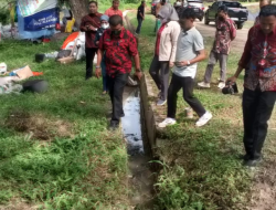 Wakil Bupati Parigi Moutong Tinjau TPA Sampah di Desa Jononunu.