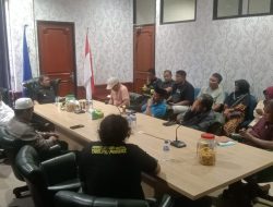 Wabup H Abdul Sahid Pimpin Rapat Bersama Pedagang Pasar Sentral Tagunu Parigi.