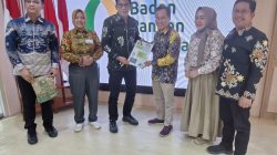 Bupati H Erwin Burase Audiensi Dengan Badan Pangan Nasional.
