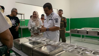 Wabup Parigi Moutong Tinjau Kesiapan Dapur Makanan Bergizi Gratis di Bolano Lambunu