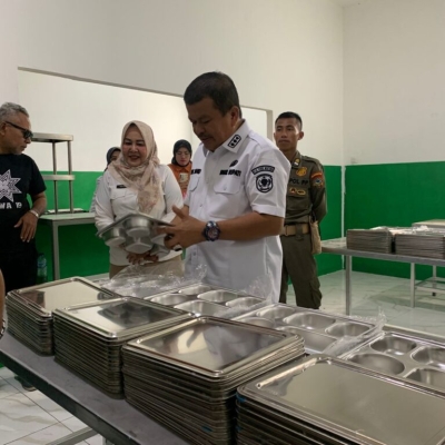 Wabup Parigi Moutong Tinjau Kesiapan Dapur Makanan Bergizi Gratis di Bolano Lambunu
