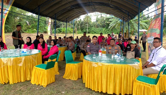Dukung Swasembada Pangan Nasional, Polres Parigi Moutong Laksanakan Penanaman Jagung Serentak