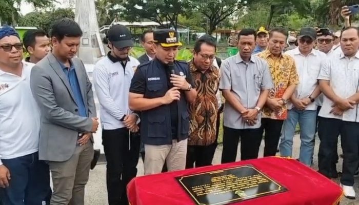 Monumen SMSI  Menjadi Salah Satu DTW Di Cilegon.